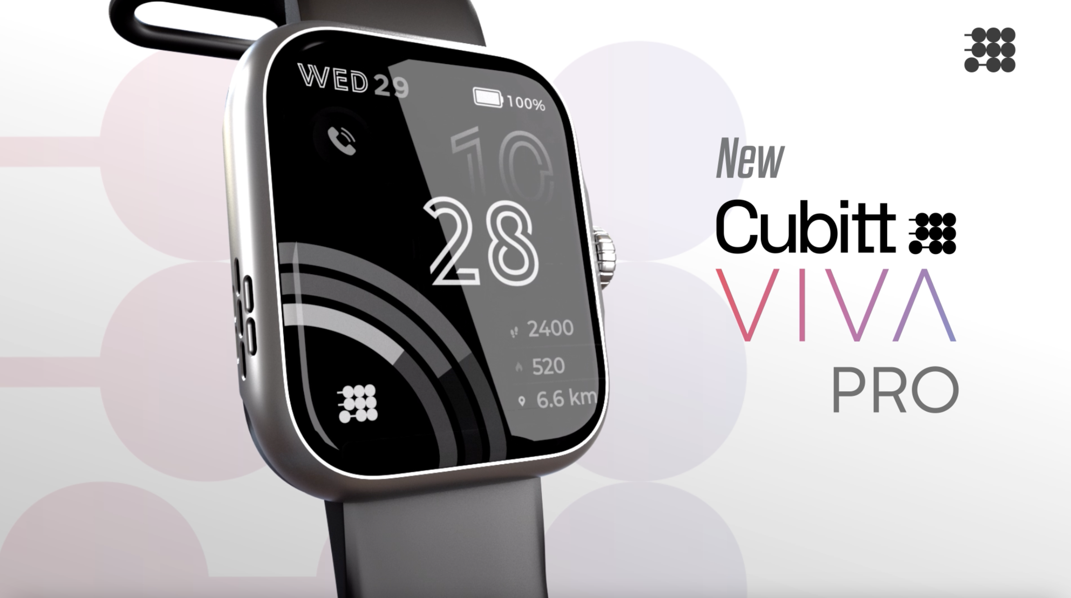 Amazon.com: Cubitt Viva Pro Smartwatch/Fitness Tracker with